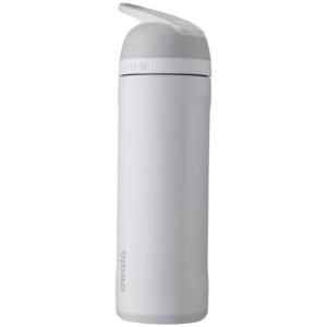 Owala Flip Insulated Stainless Steel Water Bottle, 32oz – Pink/Tan