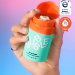 Bubble Skincare Slam Dunk Hydrating Face Moisturizer for Normal to Dry Skin, 4.2 fl oz (Large Size)
